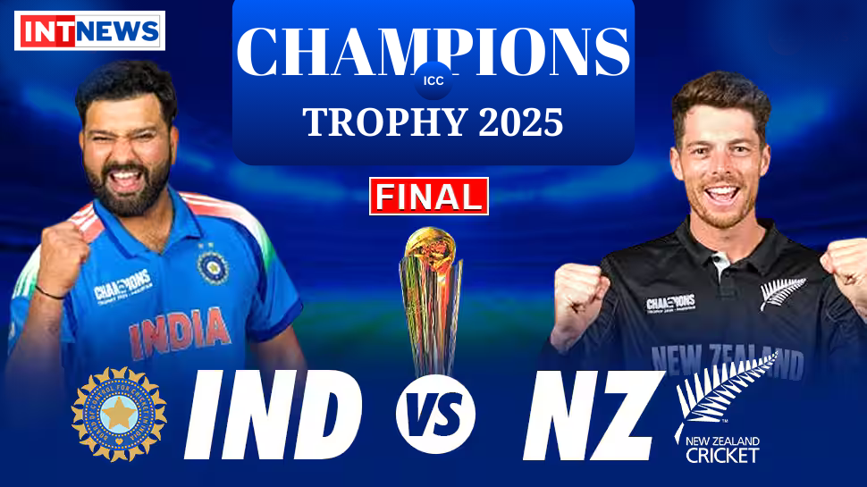 India vs New Zealand Champions Trophy 2025